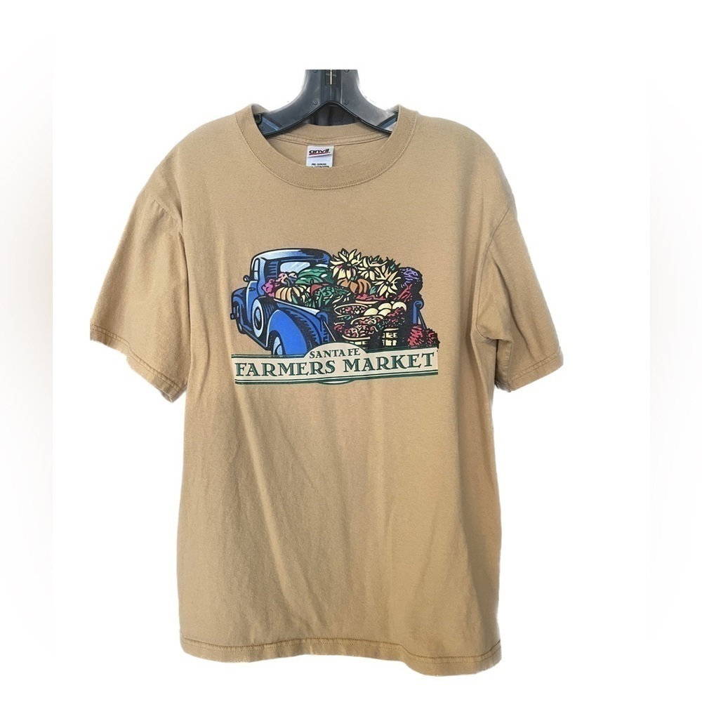 ❤️3 for $10 vintage Sante Fe farmers Market tee sz M